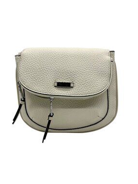 Calvin Klein White Leather Crossbody Bag